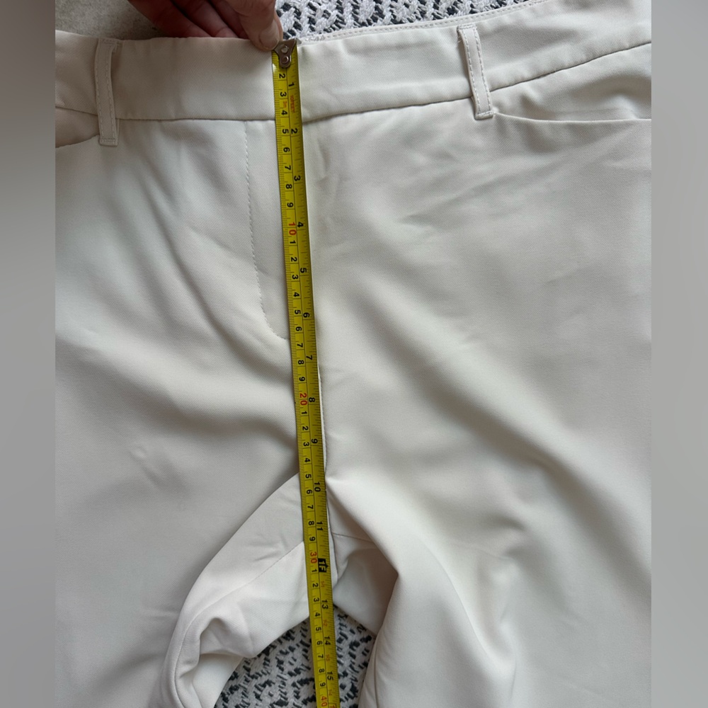 White House Black Market Wide Leg Trouser Pant 8R - Picture 13 of 14